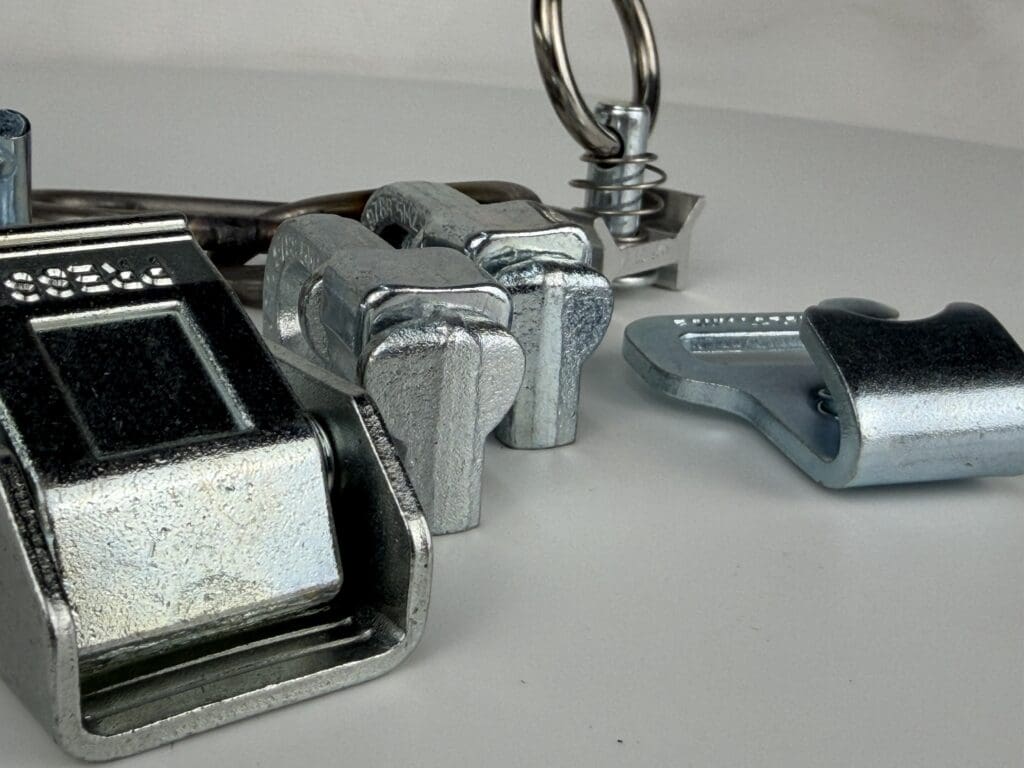 Spænder i aluminium
